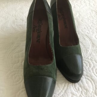 GREEN SUEDE SHOES